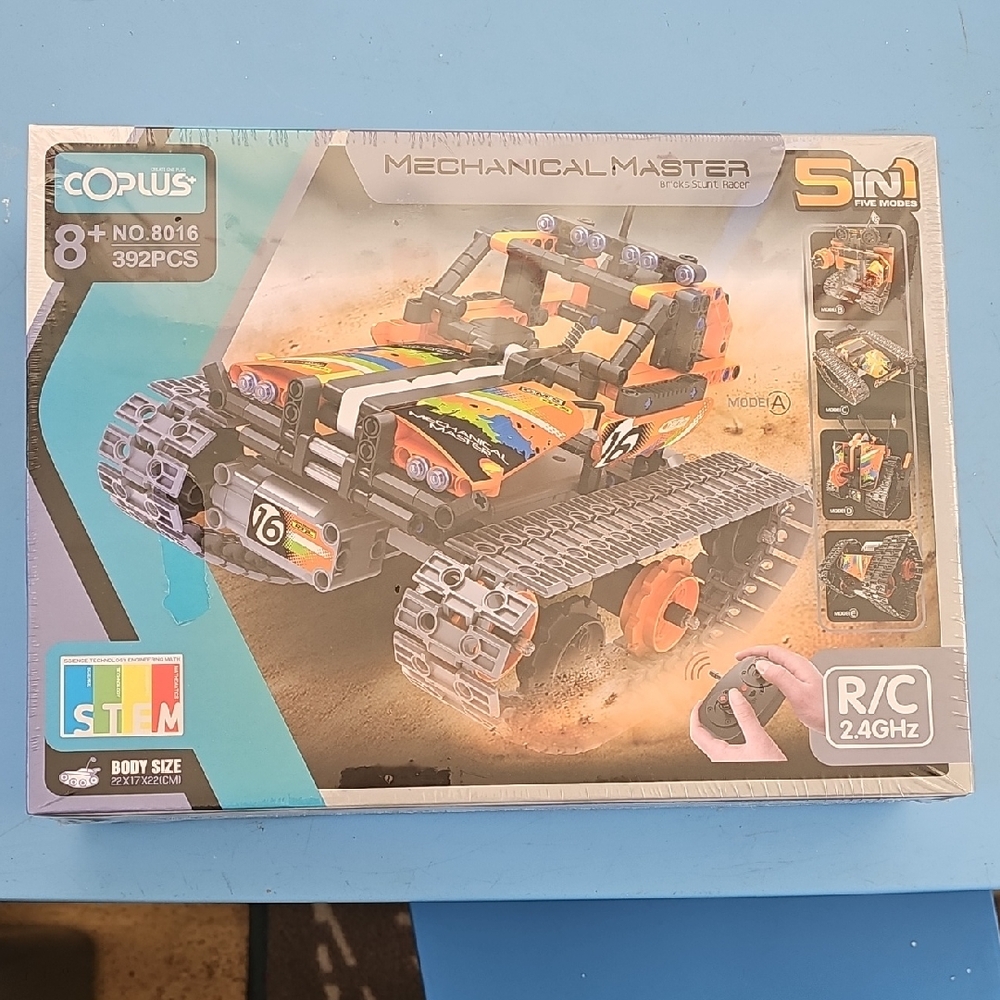 Mechanical Master 5-in-1 RC Toy - Multicolor
